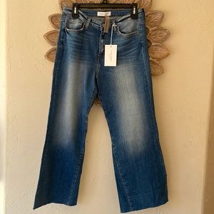 Flying Monkey Cropped Wide Leg Jean - size 30, brand new, never worn.